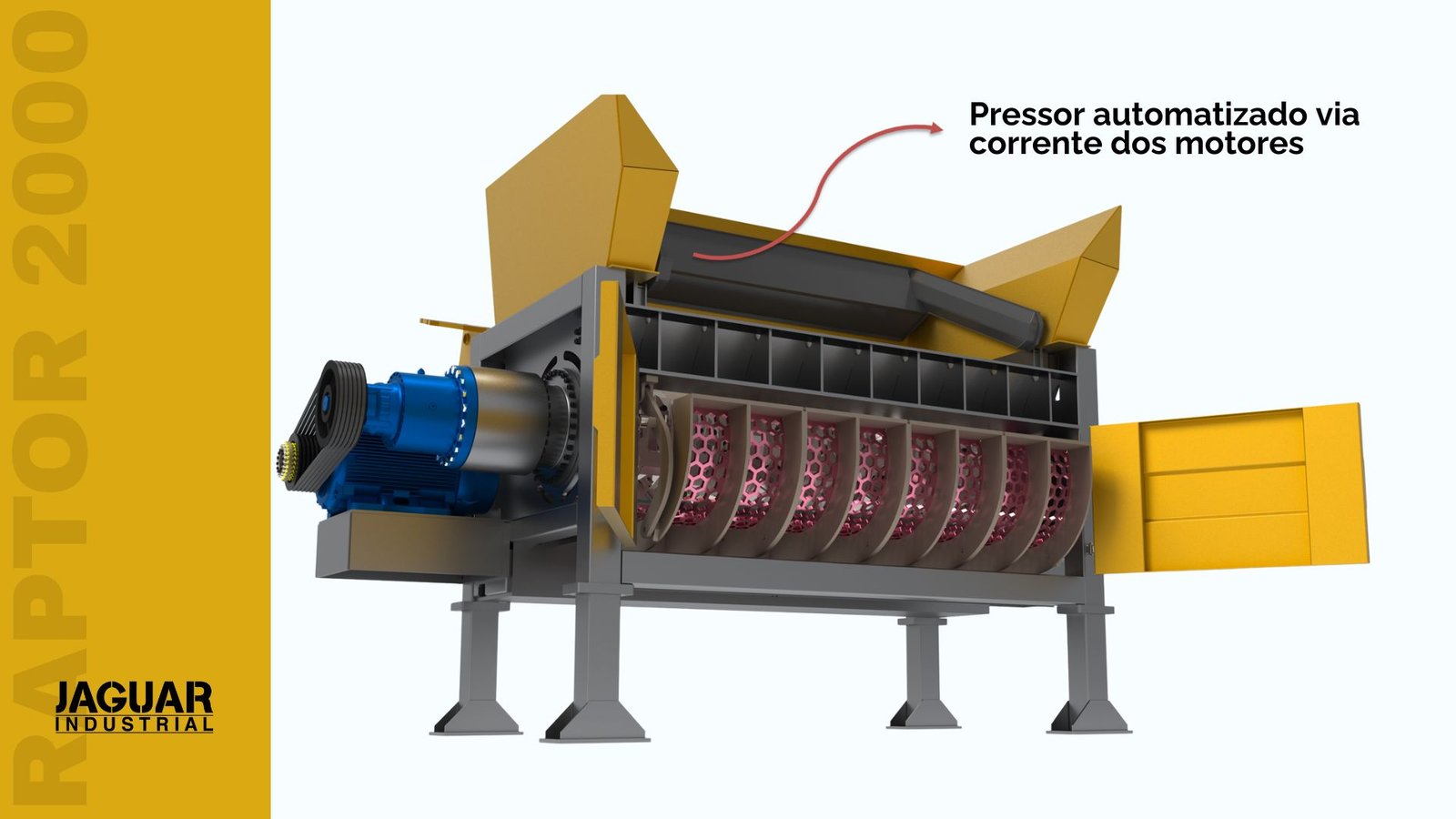 RAPTOR 2000 granulação de plásticos